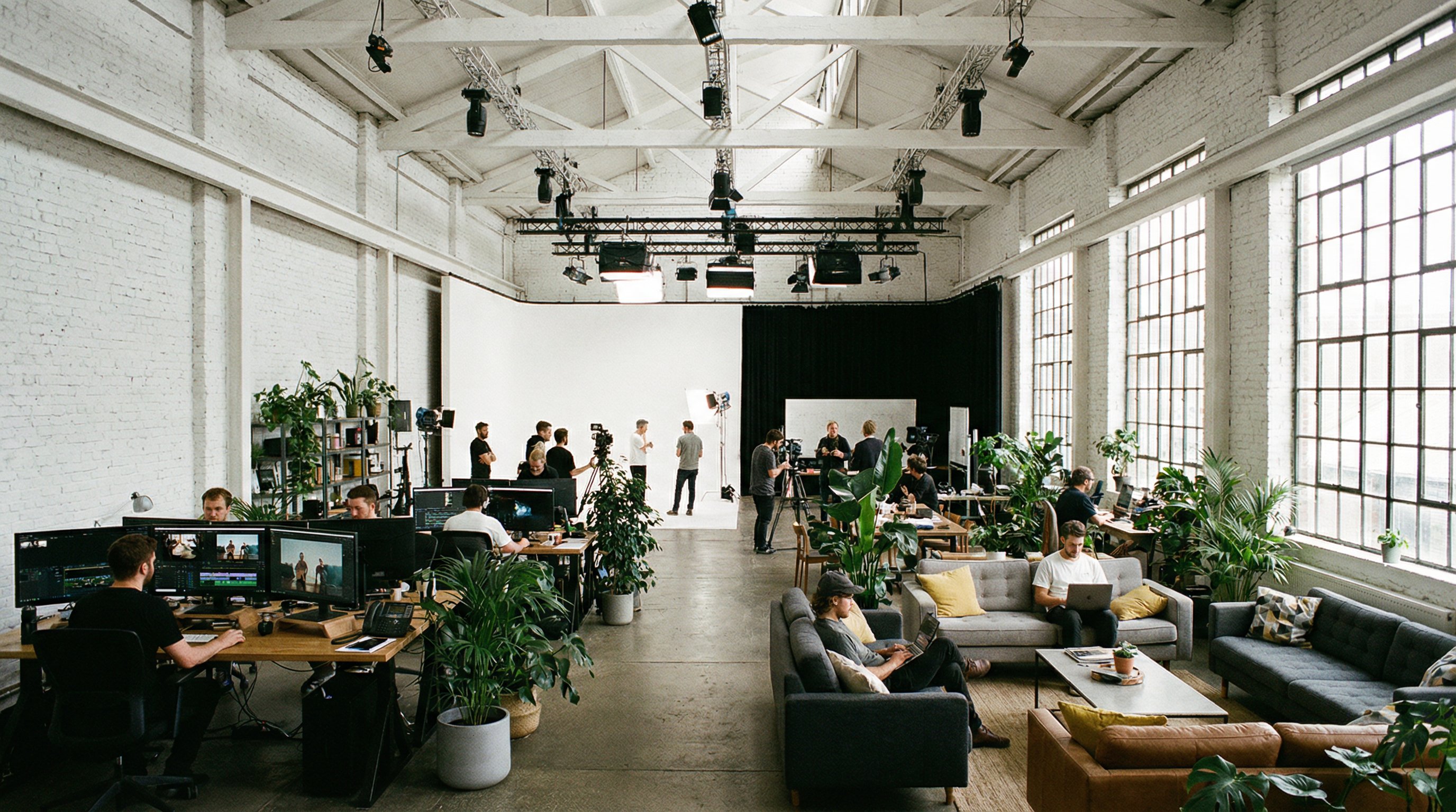 麻花星空影视传媒制作公司公司办公室